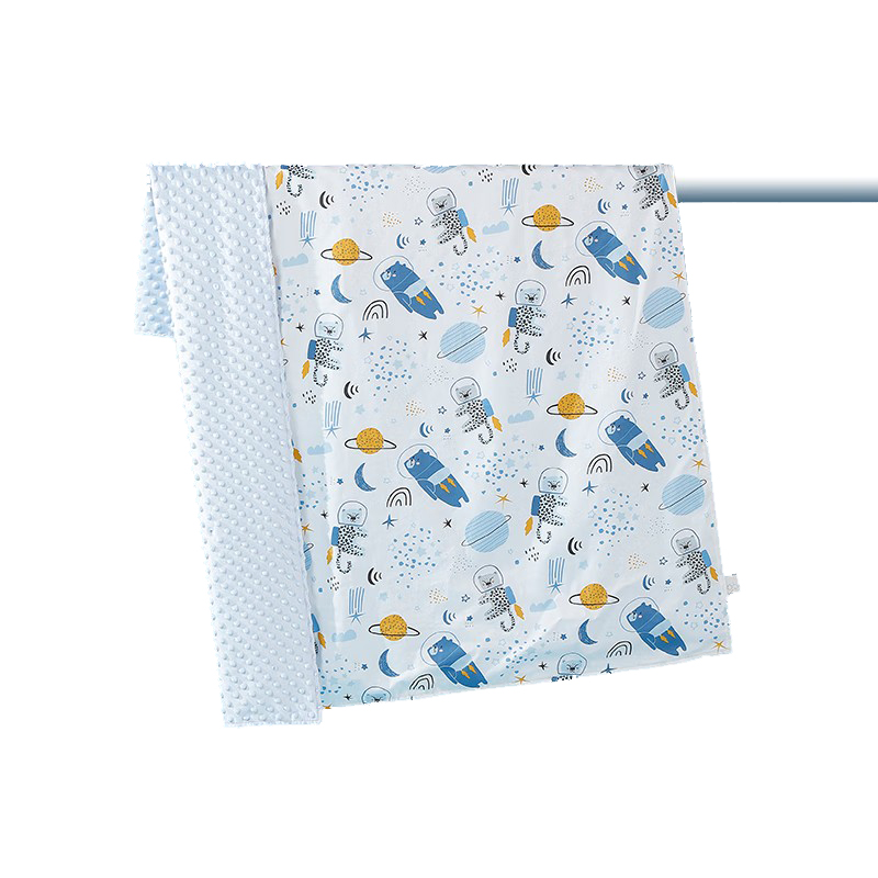 好孩子星际传说豆豆毯150*120cm蓝色单位：床 蓝色